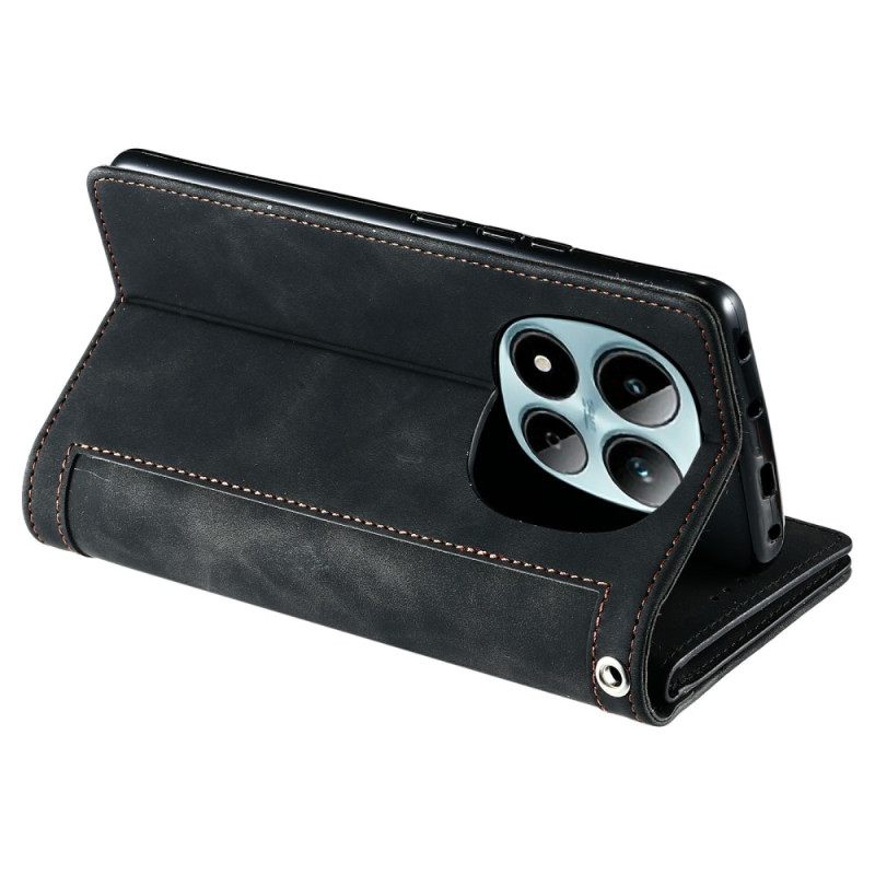 Bescherming Hoesje Xiaomi Redmi Note 15 Pro 5g Portemonnee Met 9 Kaartsleuven