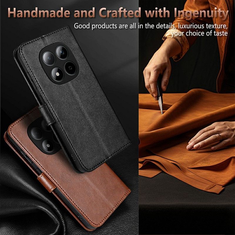 Flip Case Leren Xiaomi Redmi Note 15 Pro 5g Azns