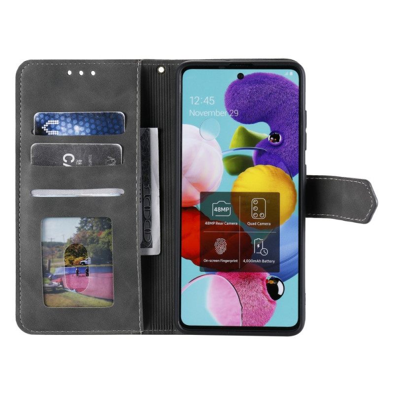 Flip Case Leren Xiaomi Redmi Note 15 Pro 5g Retro Design Met Bandje