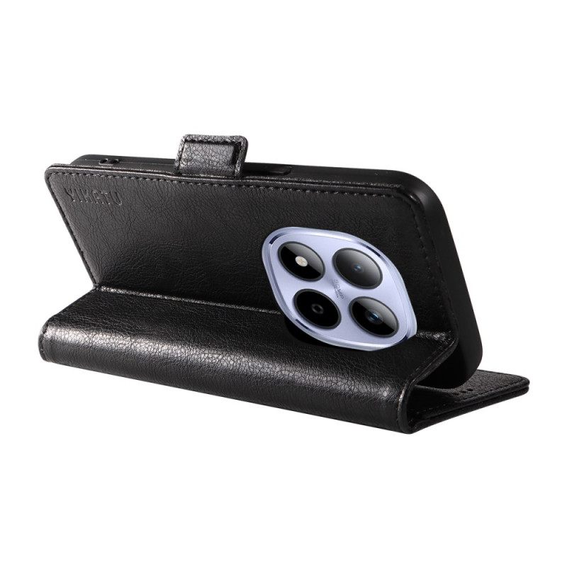 Flip Case Leren Xiaomi Redmi Note 15 Pro 5g Retro Yikatu