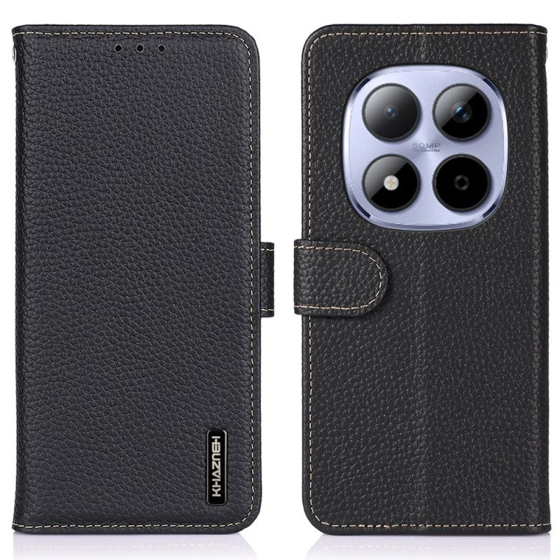 Folio-hoesje Xiaomi Redmi Note 15 Pro 5g Khazneh Leer