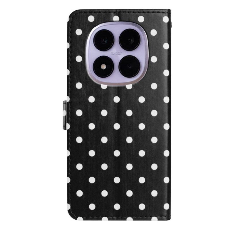 Folio-hoesje Xiaomi Redmi Note 15 Pro 5g Polka Dots