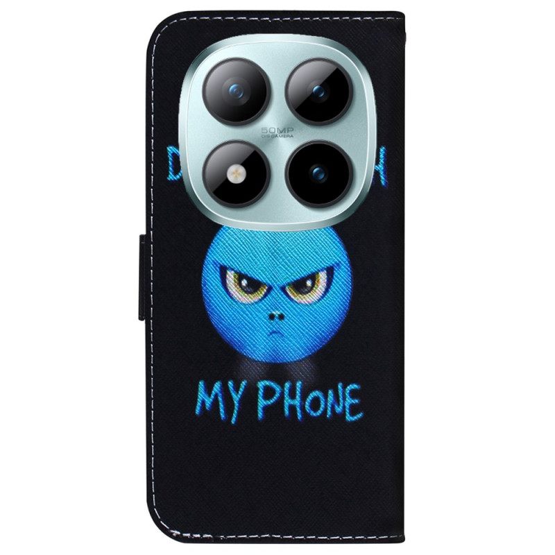 Folio-hoesje Xiaomi Redmi Note 15 Pro 5g Telefoonhoesje Emoji-telefoon