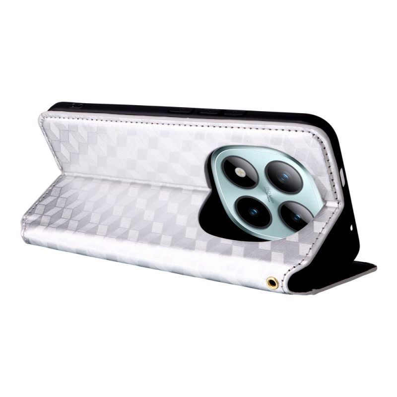 Folio-hoesje Xiaomi Redmi Note 15 Pro 5g Telefoonhoesje Glanzend