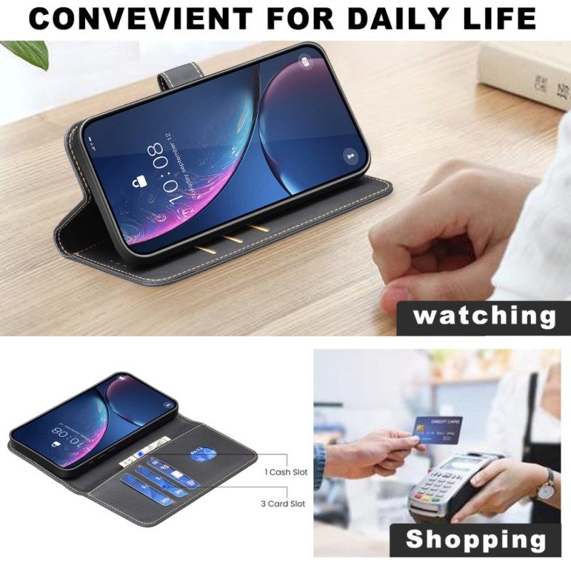 Folio-hoesje Xiaomi Redmi Note 15 Pro 5g Telefoonhoesje Klassieke Binfen-kleur