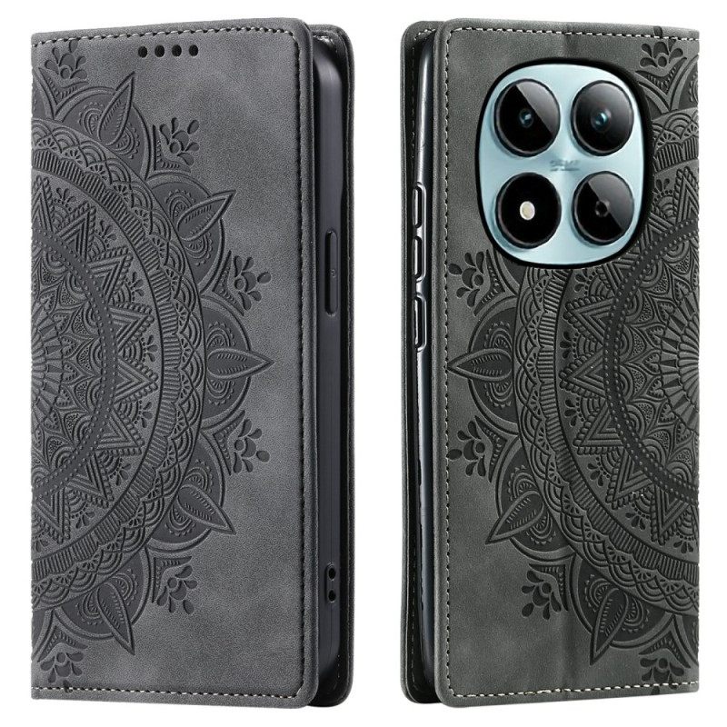 Folio-hoesje Xiaomi Redmi Note 15 Pro 5g Telefoonhoesje Mandala Suède-effect
