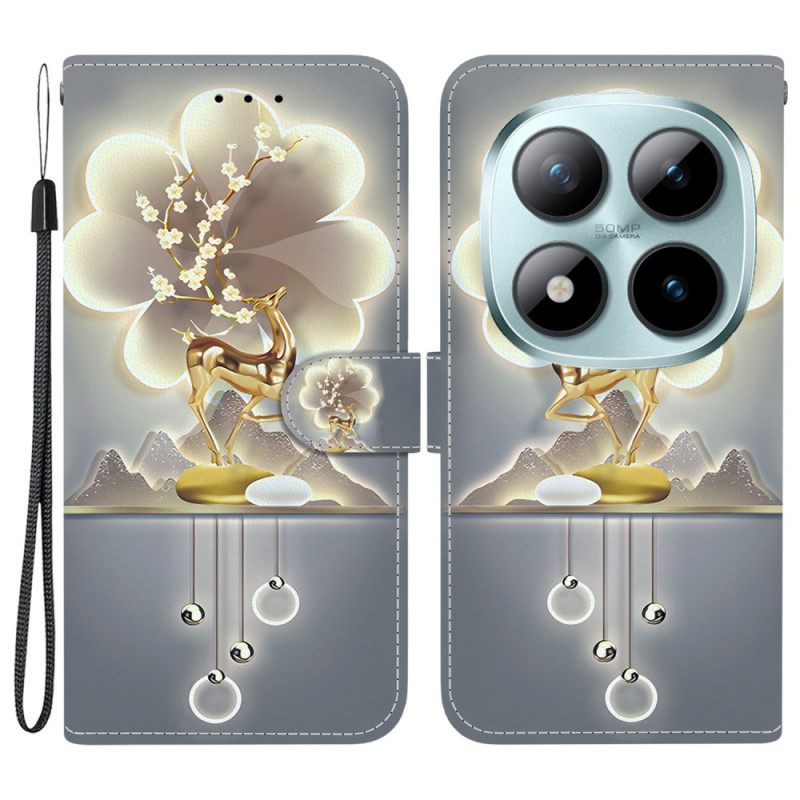 Folio-hoesje Xiaomi Redmi Note 15 Pro 5g Telefoonhoesje Sika Hert