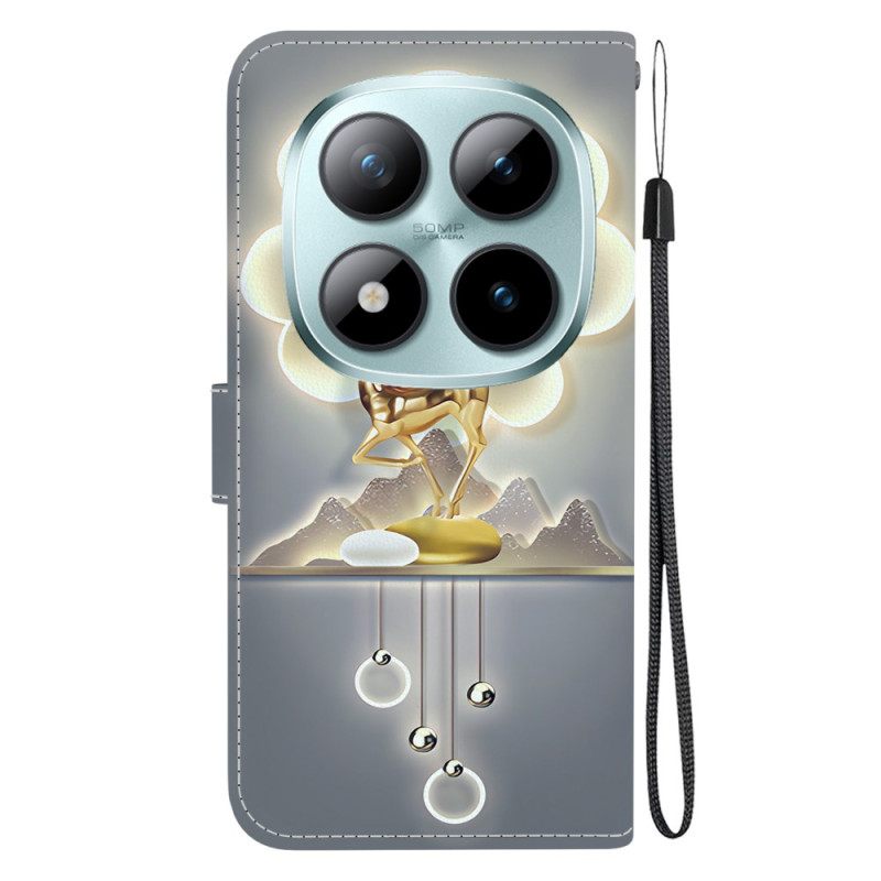 Folio-hoesje Xiaomi Redmi Note 15 Pro 5g Telefoonhoesje Sika Hert