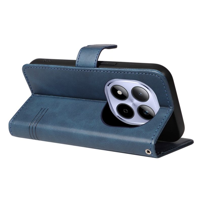 Folio-hoesje Xiaomi Redmi Note 15 Pro 5g Telefoonhoesje T-lijnen