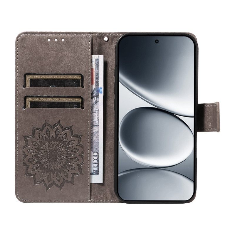 Folio-hoesje Xiaomi Redmi Note 15 Pro 5g Telefoonhoesje Zonnebloempatroon