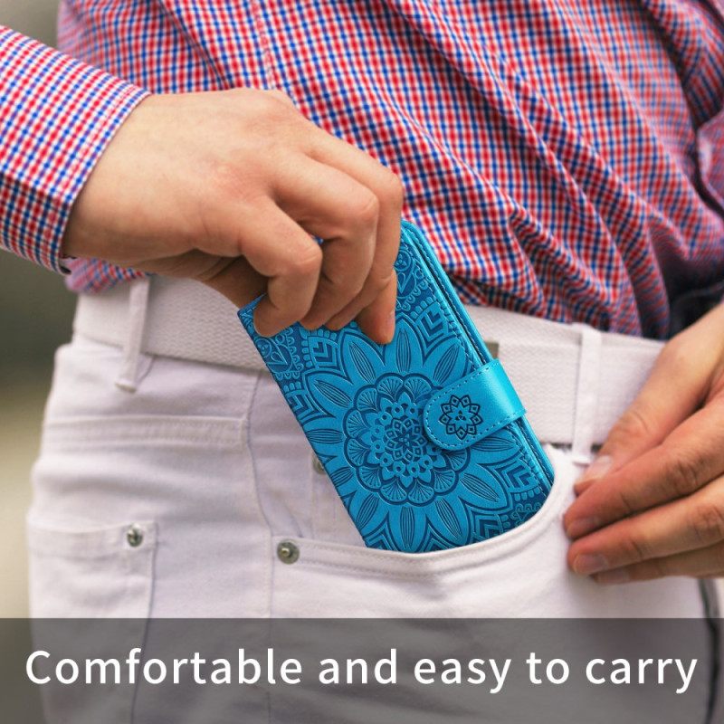 Folio-hoesje Xiaomi Redmi Note 15 Pro 5g Telefoonhoesje Zonnebloempatroon