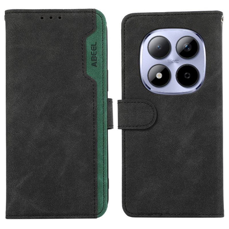 Folio-hoesje Xiaomi Redmi Note 15 Pro 5g Tweekleurig Abeel