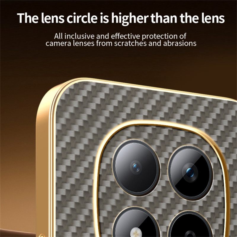 Hoesje Voor Xiaomi Redmi Note 15 Pro 5g Koolstofvezelstructuur