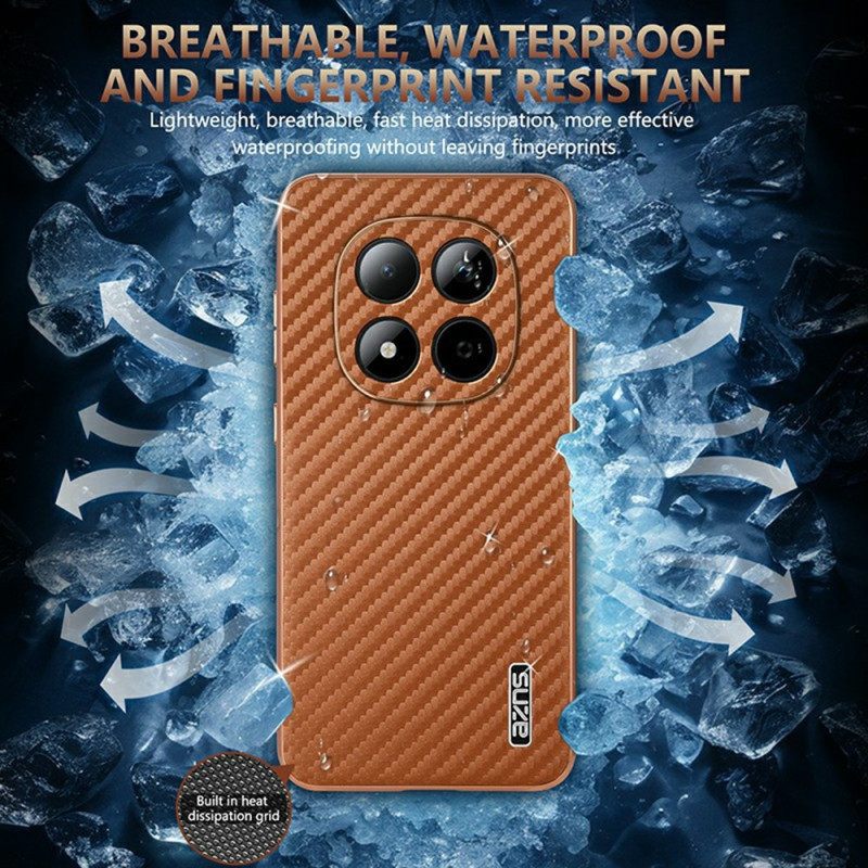 Hoesje Xiaomi Redmi Note 15 Pro 5g Azns Koolstofvezel Bescherming Hoesje