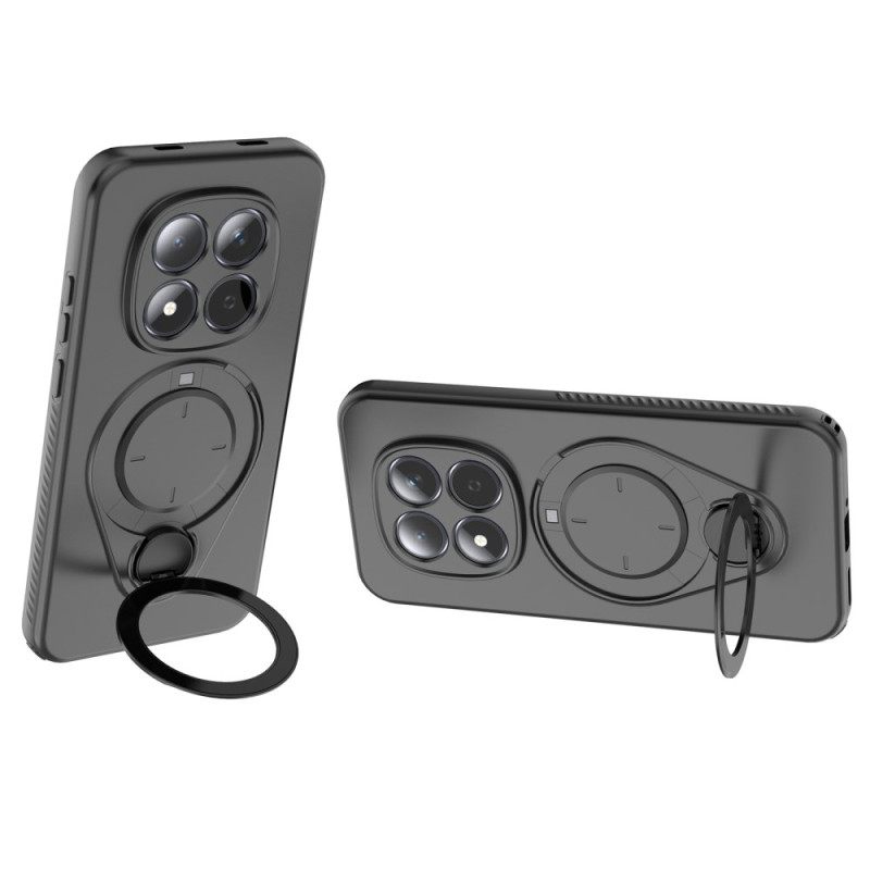 Hoesje Xiaomi Redmi Note 15 Pro 5g Draaibare Magnetische Ringhouder Bescherming Hoesje