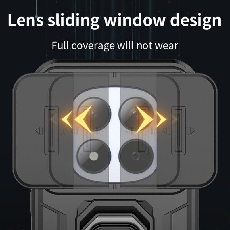 Hoesje Xiaomi Redmi Note 15 Pro 5g Duurzame Ring Met Lensdop