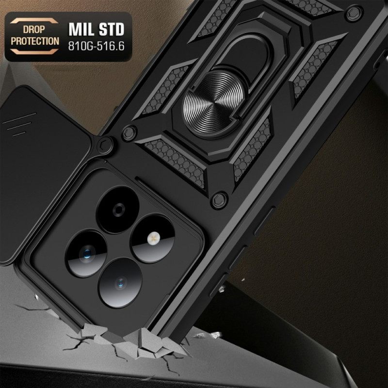 Hoesje Xiaomi Redmi Note 15 Pro 5g Schuifbare Cameracover En Standaard