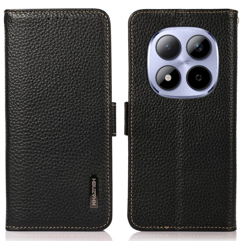 Leren Hoesje Voor Xiaomi Redmi Note 15 Pro 5g Echt Khazneh Leer