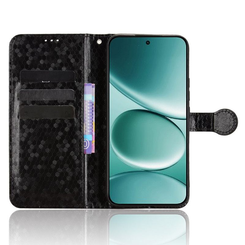 Leren Hoesje Voor Xiaomi Redmi Note 15 Pro 5g Glitterstippen