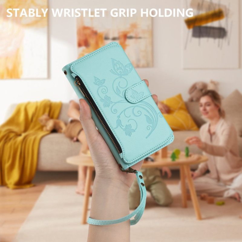 Leren Hoesje Voor Xiaomi Redmi Note 15 Pro 5g Portemonnee Met 6 Kaartsleuven