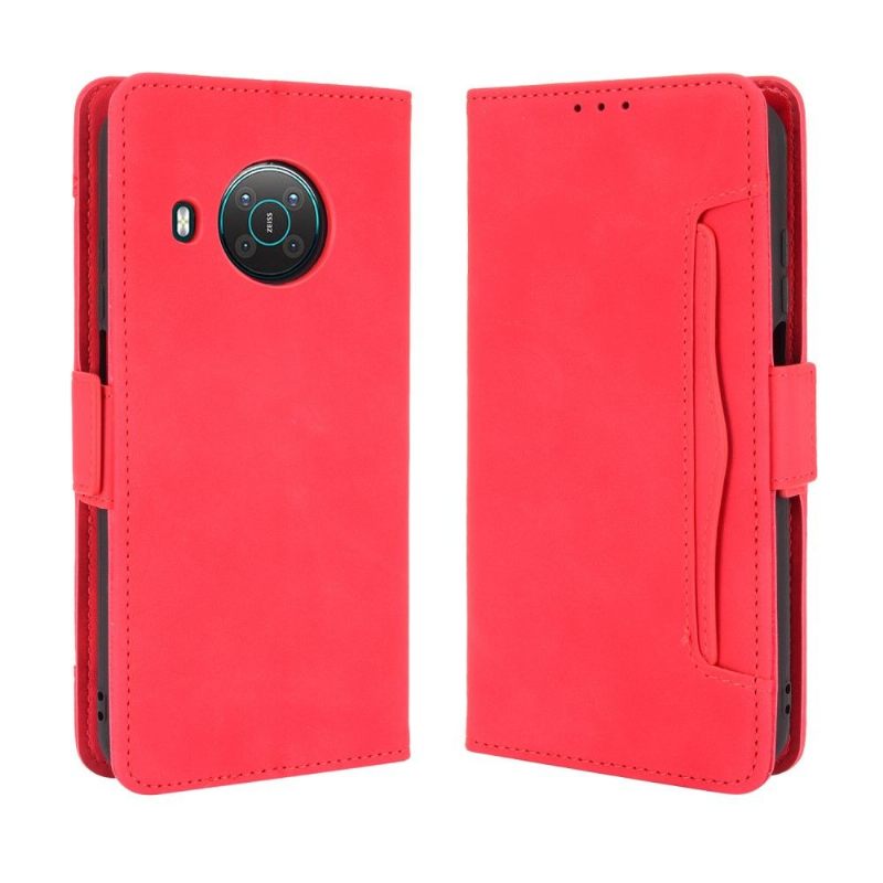 Folio-hoesje voor Nokia X20 / X10 Anti-fall Premium Met Kaarthouder