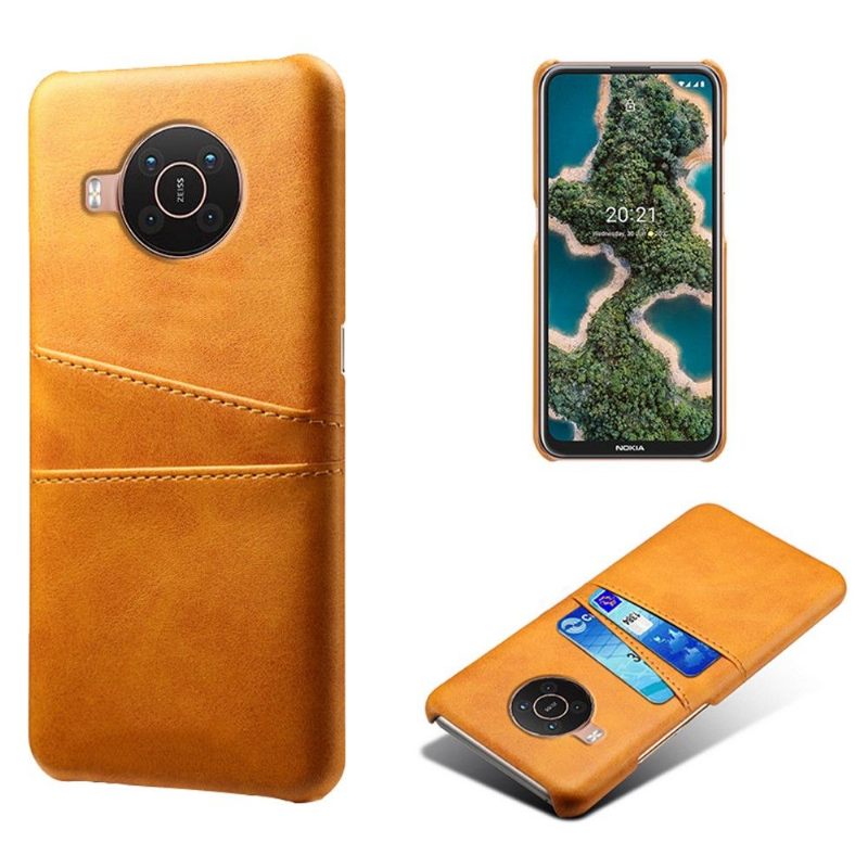 Hoesje voor Nokia X20 / X10 Melody Leder Effect Kaarthouder