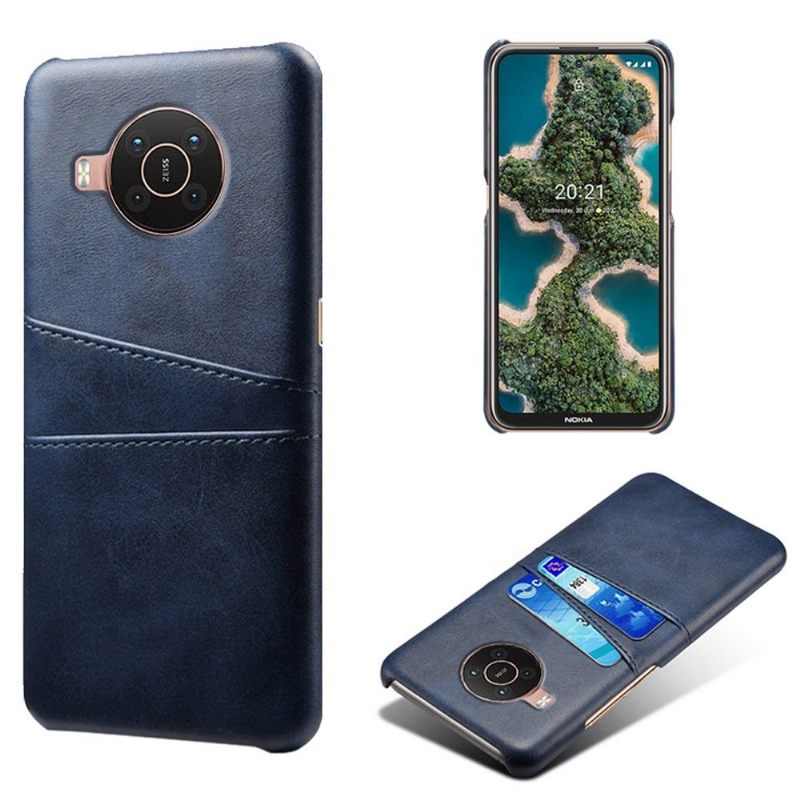 Hoesje voor Nokia X20 / X10 Melody Leder Effect Kaarthouder