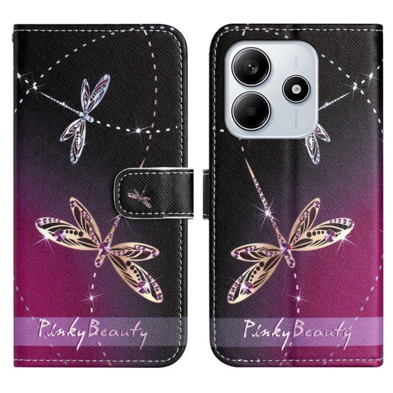 Bescherming Hoesje Xiaomi Redmi Note 14 4g Libellen