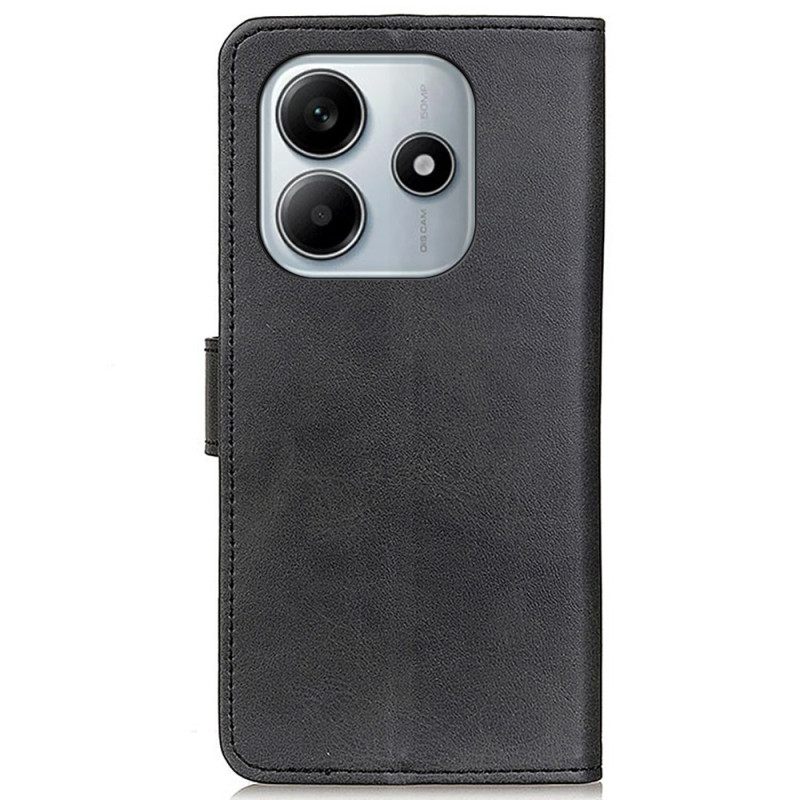 Bescherming Hoesje Xiaomi Redmi Note 14 4g Mat Kunstleer