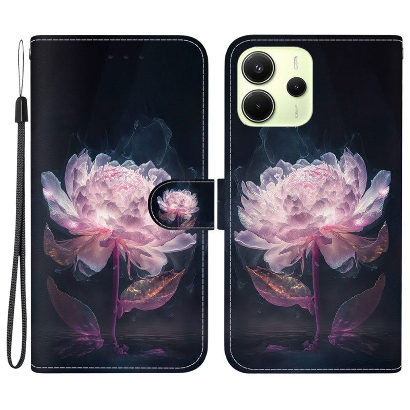 Bescherming Hoesje Xiaomi Redmi Note 14 4g Roze Pioenroos