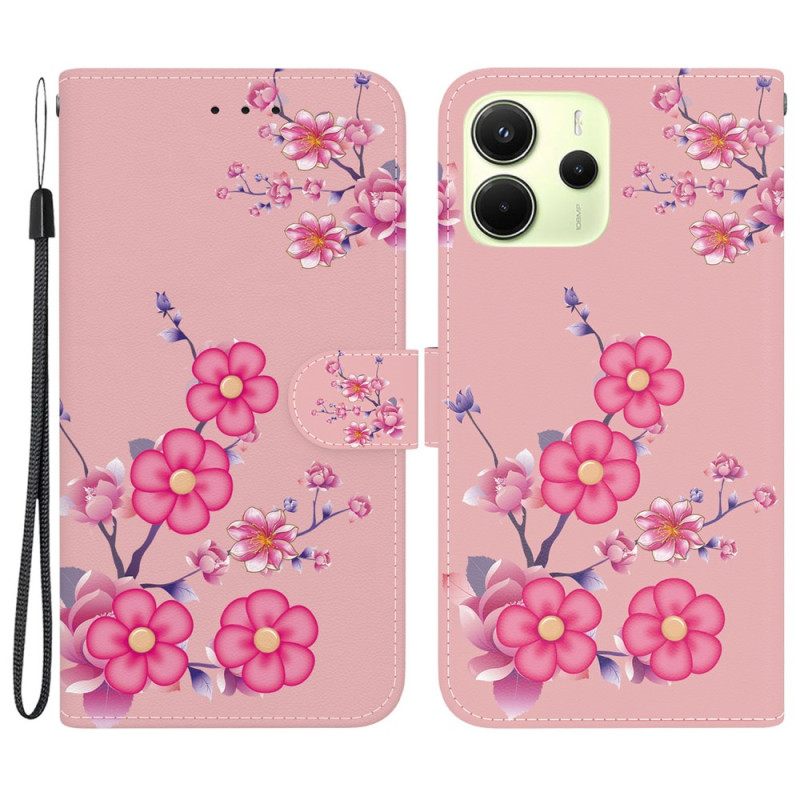 Bescherming Hoesje Xiaomi Redmi Note 14 4g Sakura-patroon