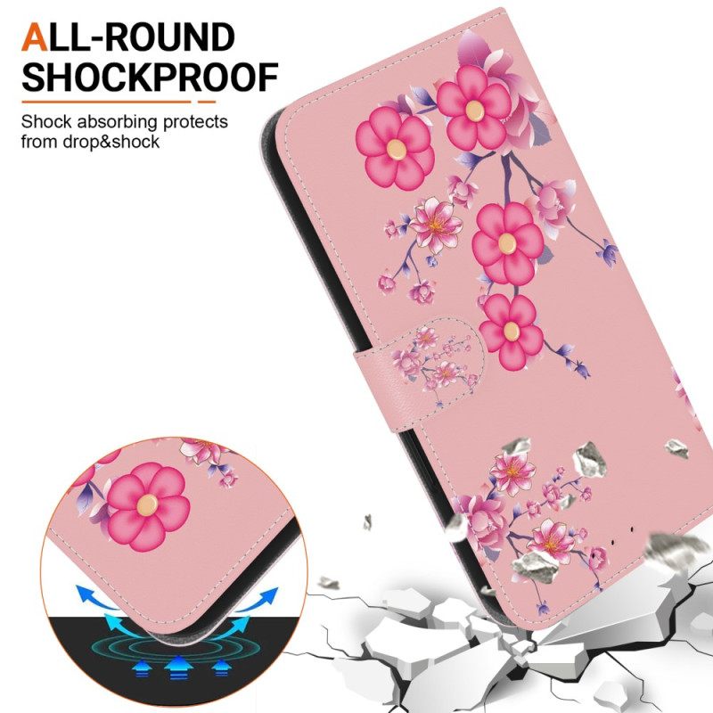 Bescherming Hoesje Xiaomi Redmi Note 14 4g Sakura-patroon