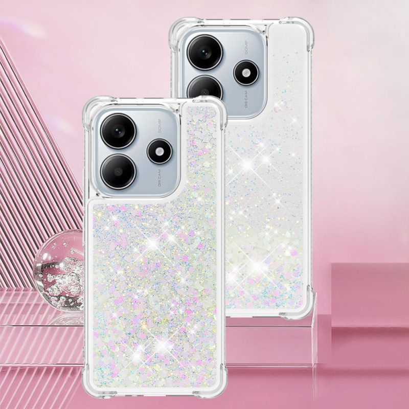 Case Hoesje Xiaomi Redmi Note 14 4g Telefoonhoesje Glitter