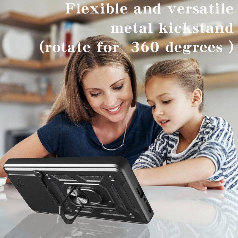 Case Hoesje Xiaomi Redmi Note 14 4g Telefoonhoesje Schuifbare Cameracover