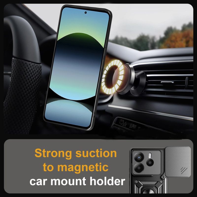 Case Hoesje Xiaomi Redmi Note 14 4g Telefoonhoesje Schuifbare Cameracover