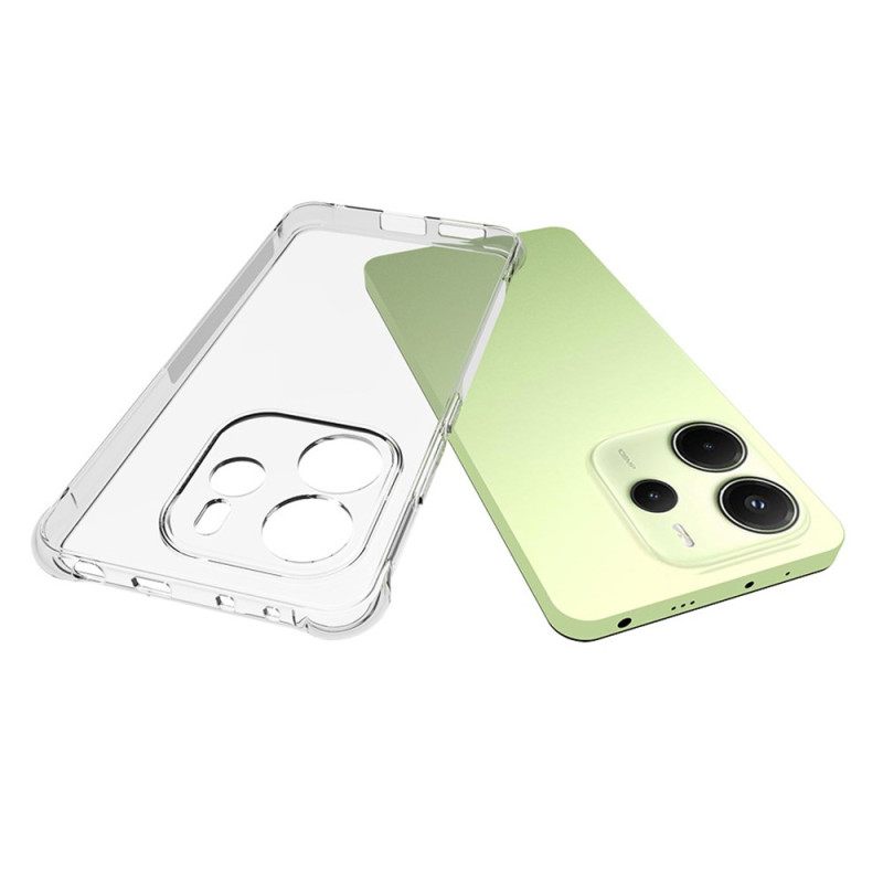 Cover Hoesje Xiaomi Redmi Note 14 4g Telefoonhoesje Versterkt Transparant