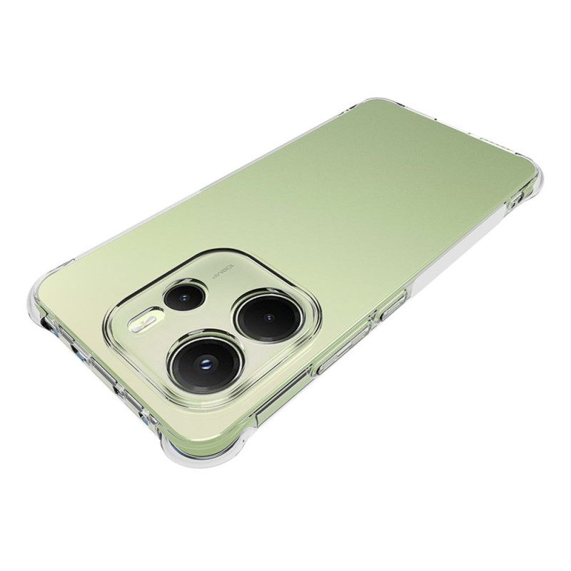 Cover Hoesje Xiaomi Redmi Note 14 4g Telefoonhoesje Versterkt Transparant