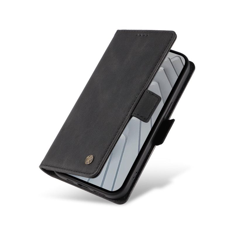 Flip Case Leren Xiaomi Redmi Note 14 4g Klassieke Ykatu