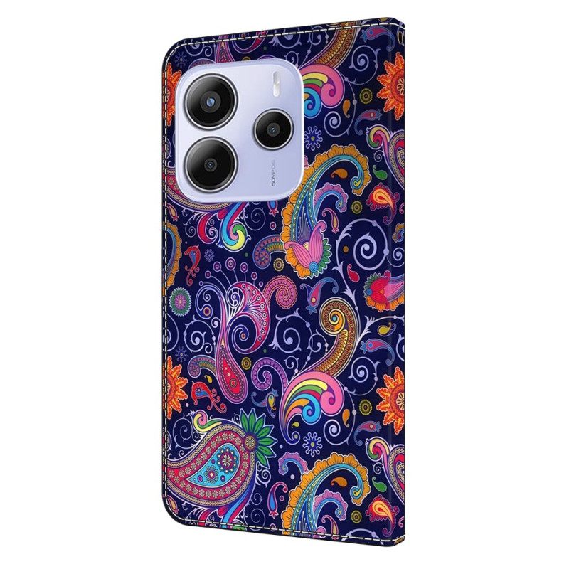 Folio-hoesje Xiaomi Redmi Note 14 4g Etnisch Patroon