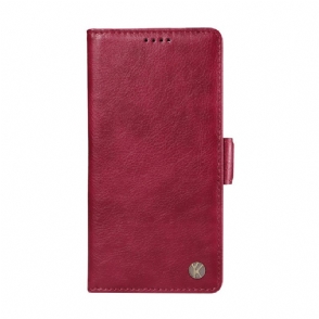 Folio-hoesje Xiaomi Redmi Note 14 4g Lychee Textuur Ykatu