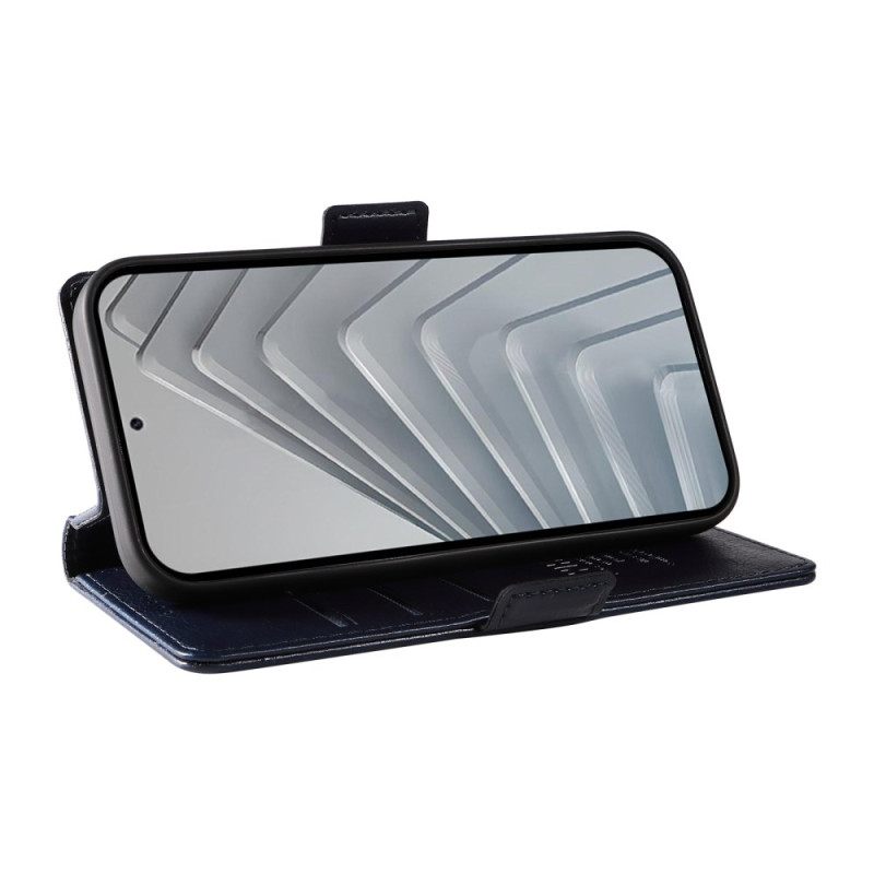 Folio-hoesje Xiaomi Redmi Note 14 4g Lychee Textuur Ykatu