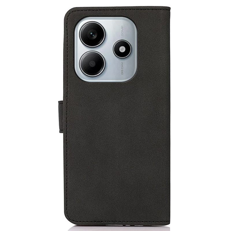 Folio-hoesje Xiaomi Redmi Note 14 4g Telefoonhoesje Stijlvolle Khazneh