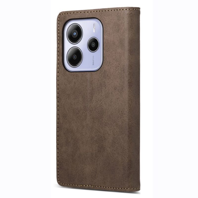 Folio-hoesje Xiaomi Redmi Note 14 4g Vintage Rfid-blokkering