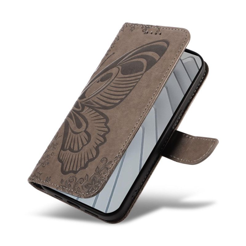 Folio-hoesje Xiaomi Redmi Note 14 4g Vlinderprint