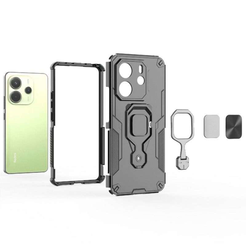 Hoesje Voor Xiaomi Redmi Note 14 4g Ultra Duurzaam Met Draaibare Standaard