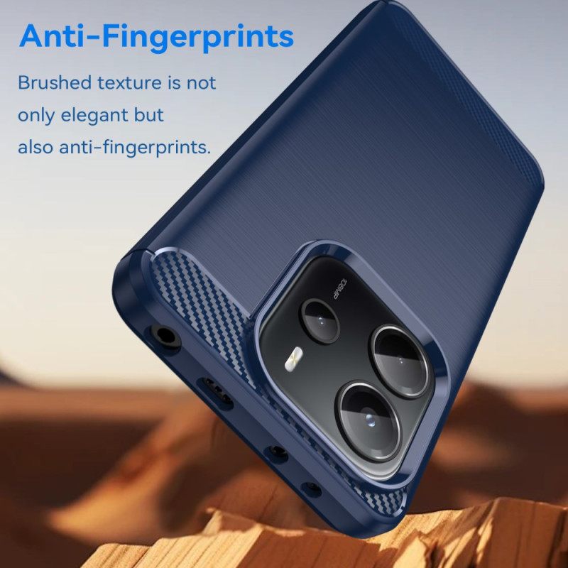 Hoesje Xiaomi Redmi Note 14 4g Geborsteld Koolstofvezel