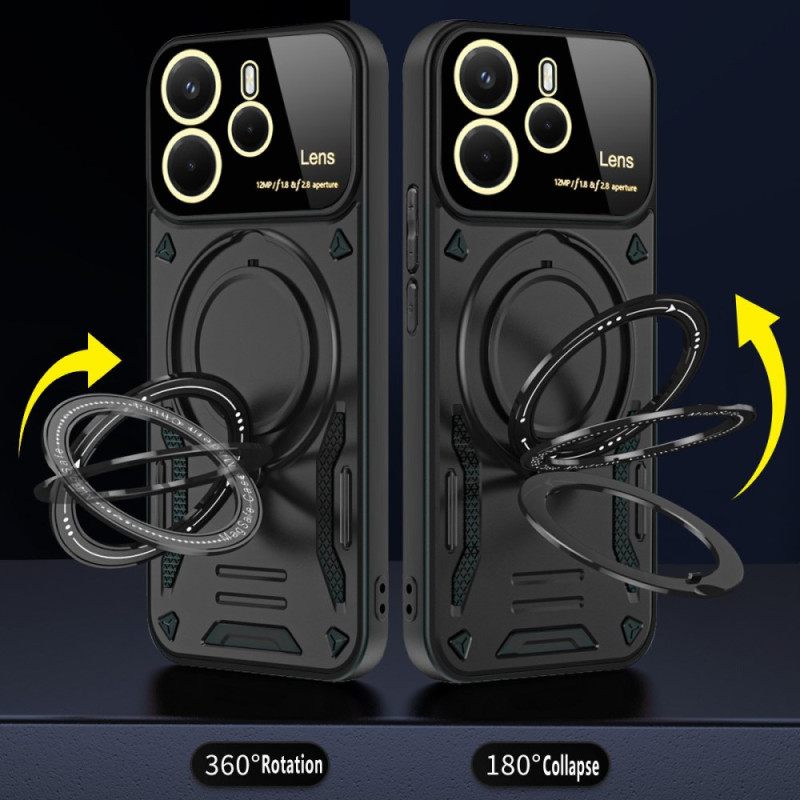 Hoesje Xiaomi Redmi Note 14 4g Magnetisch Draaibaar Standaard