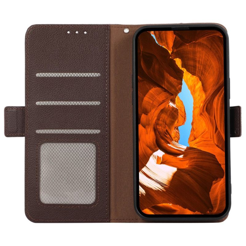 Leren Hoesje Voor Xiaomi Redmi Note 14 4g Abeel