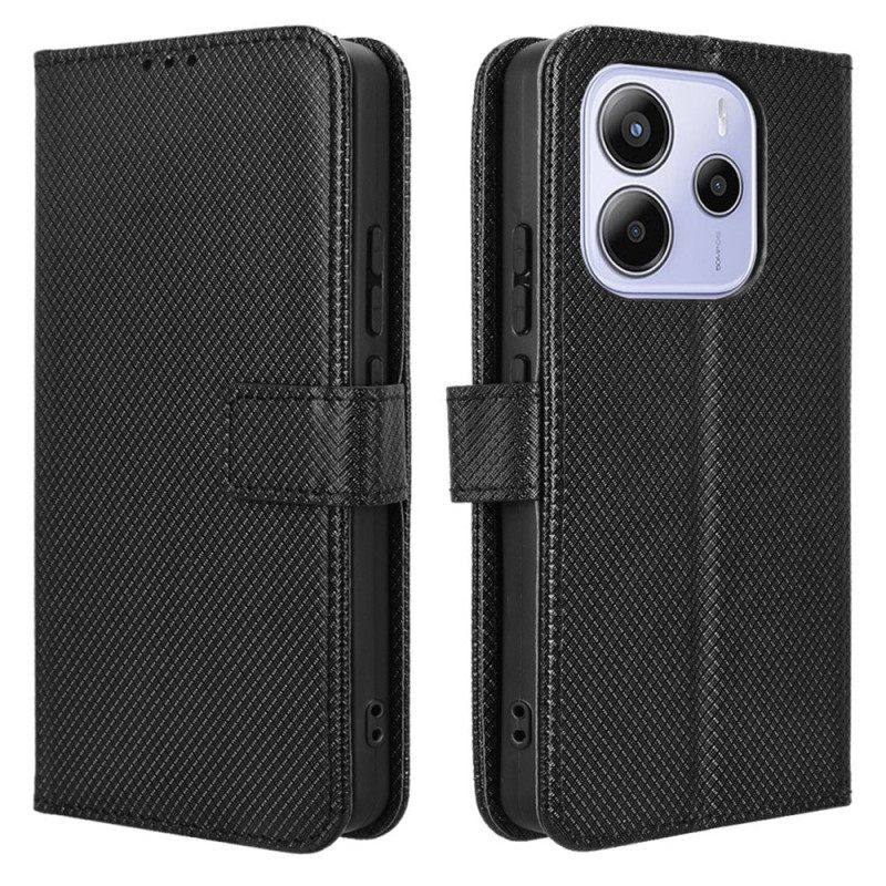 Leren Hoesje Voor Xiaomi Redmi Note 14 4g Punten