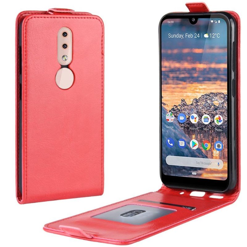 Cover voor Nokia 4.2 Folio-hoesje Verticaal Kunstleer
